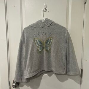 Girls Levis Pullover Hoodie